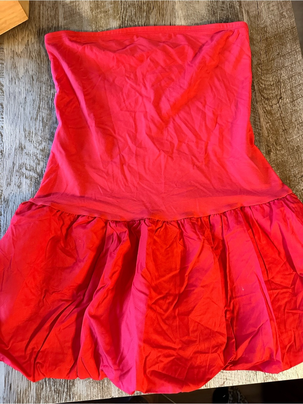 Strapless One-Piece Dress